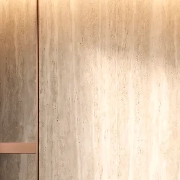 אבן דולומיט מבוקעת · הטקסטורה מקרוב